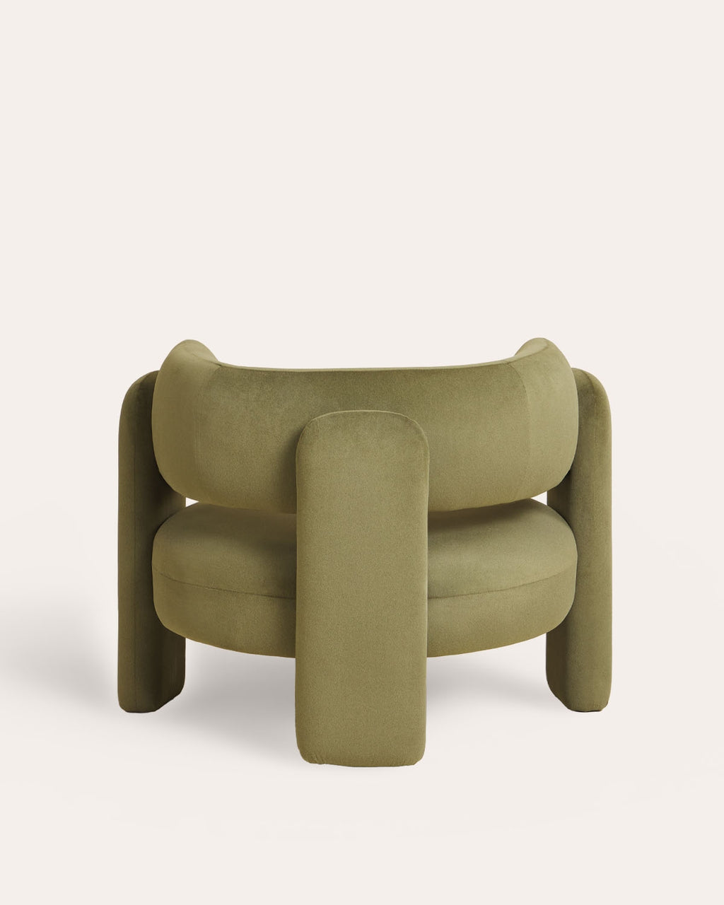 Jelte fabric armchair