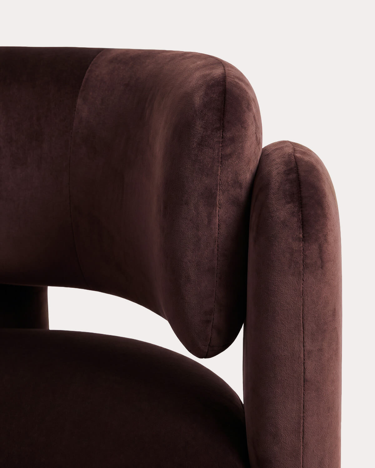 Jelte fabric armchair