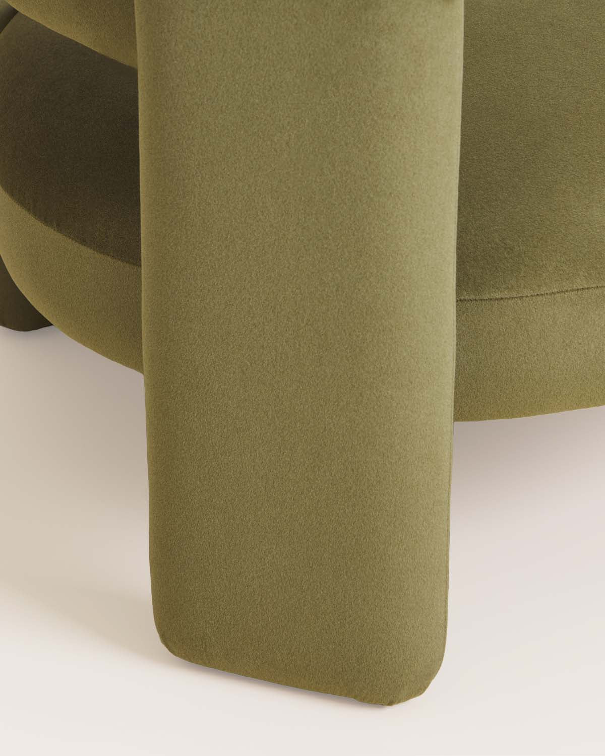 Jelte fabric armchair