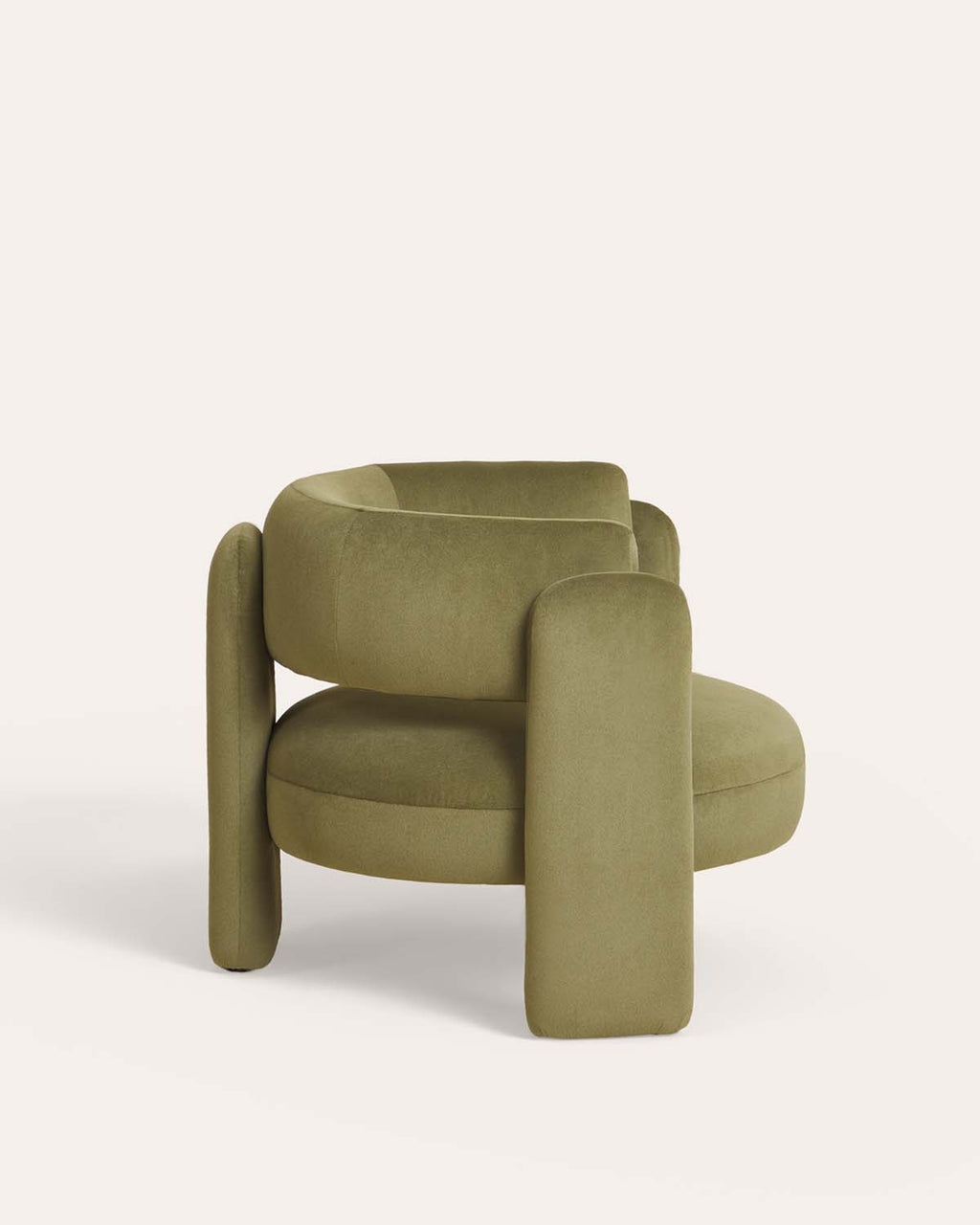 Jelte fabric armchair