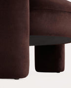 Jelte fabric armchair