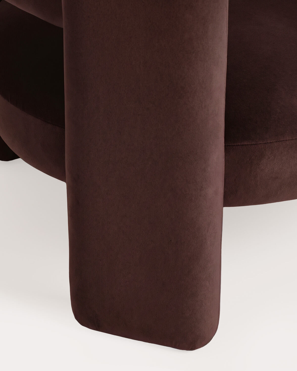 Jelte fabric armchair
