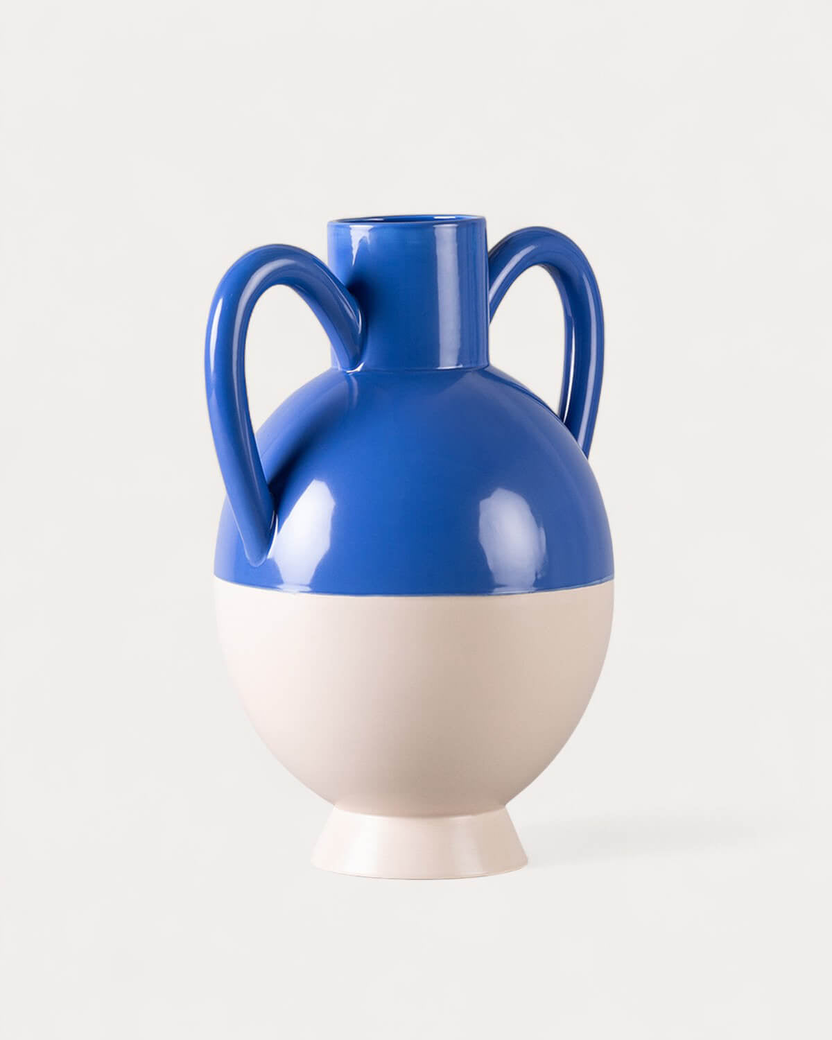 Large XL dolomite vase Mig Melon