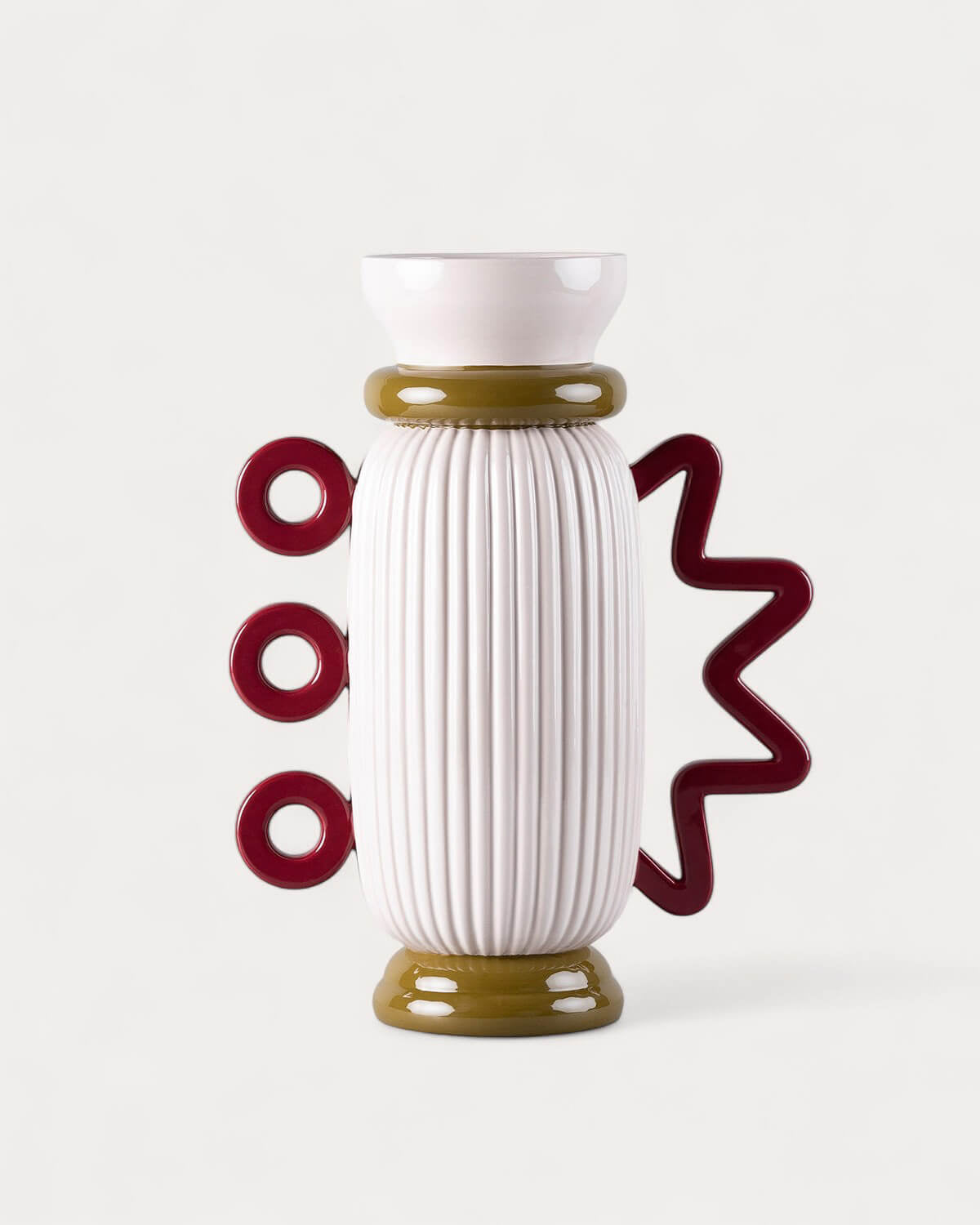 Large XL dolomite vase Odises