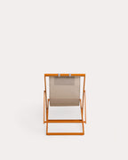 Rilas reclining aluminum lounge chair