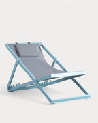 Rilas reclining aluminum lounge chair