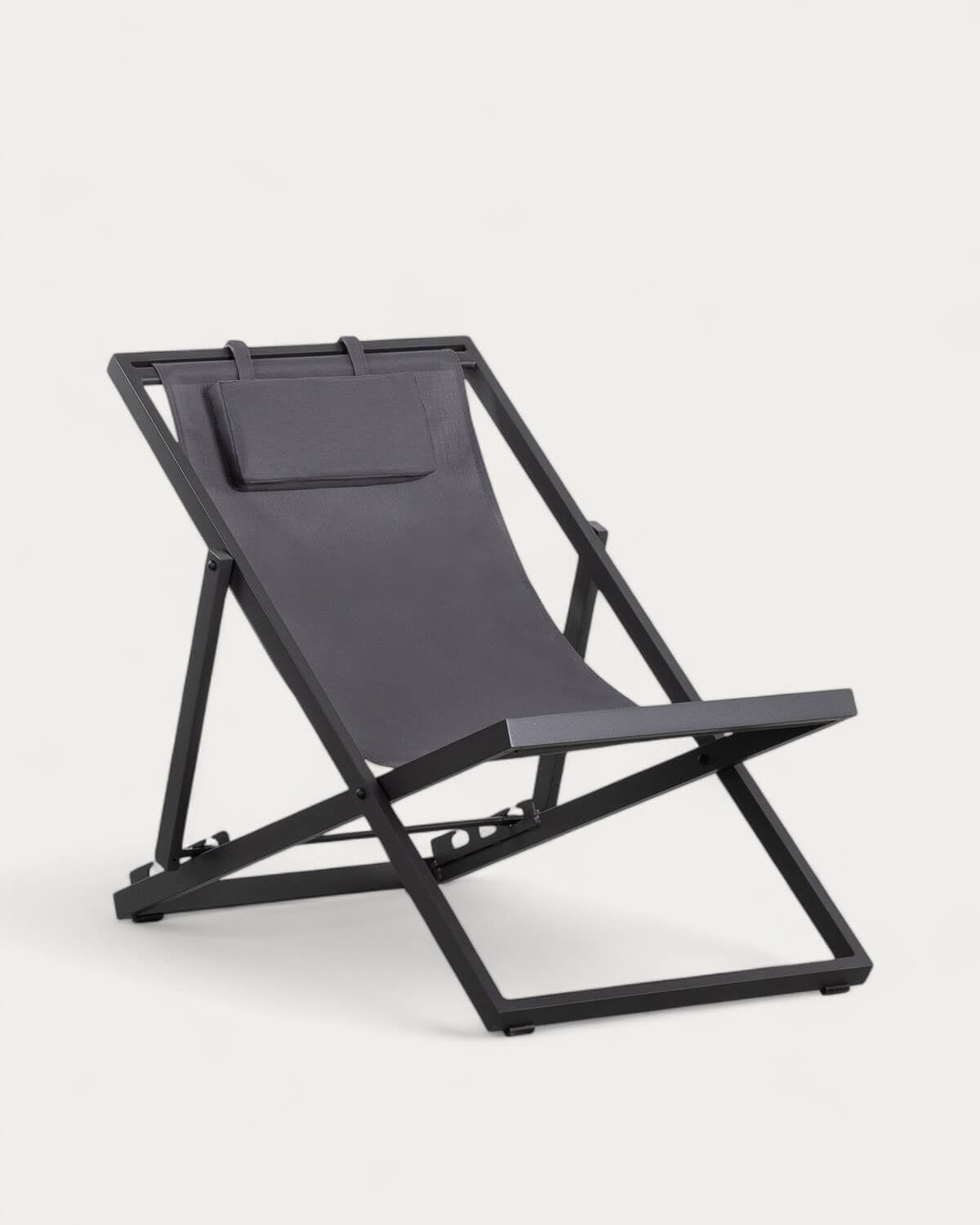 Rilas reclining aluminum lounge chair