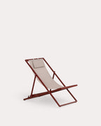 Rilas reclining aluminum lounge chair