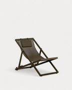 Rilas reclining aluminum lounge chair