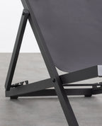 Rilas reclining aluminum lounge chair