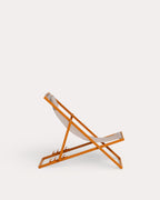Rilas reclining aluminum lounge chair