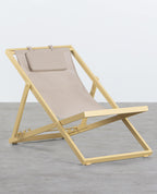 Rilas reclining aluminum lounge chair