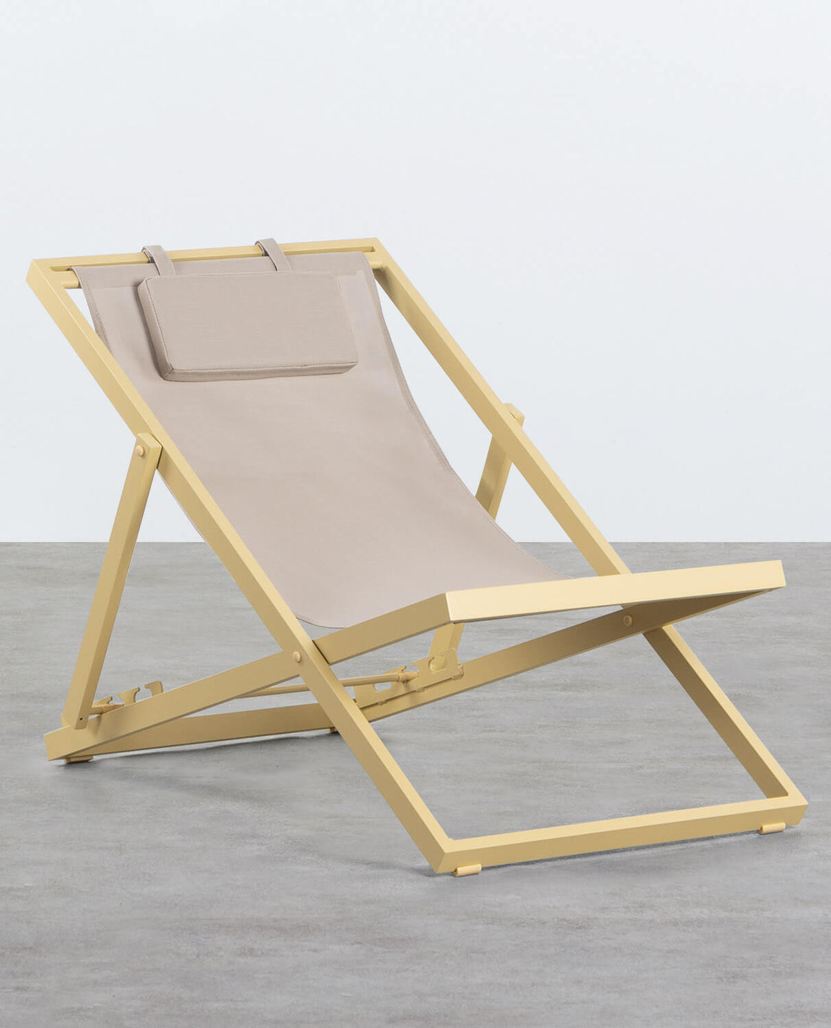 Rilas reclining aluminum lounge chair