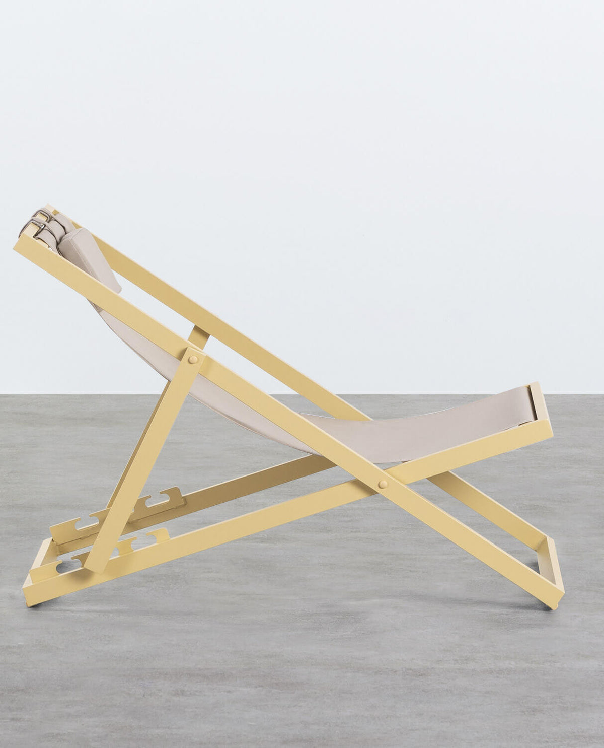 Rilas reclining aluminum lounge chair