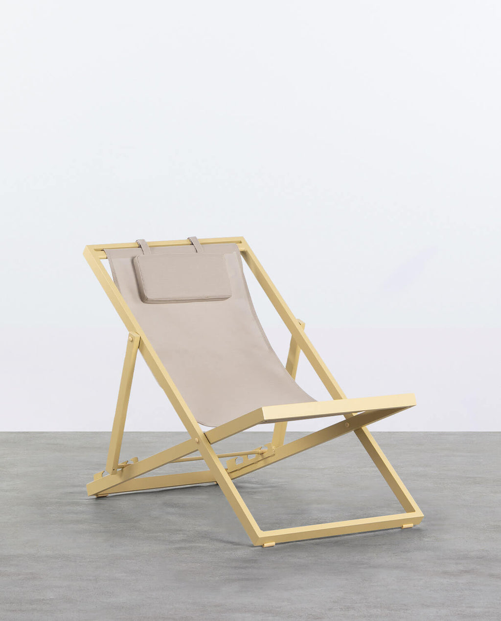 Rilas reclining aluminum lounge chair