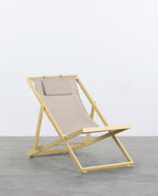 Rilas reclining aluminum lounge chair
