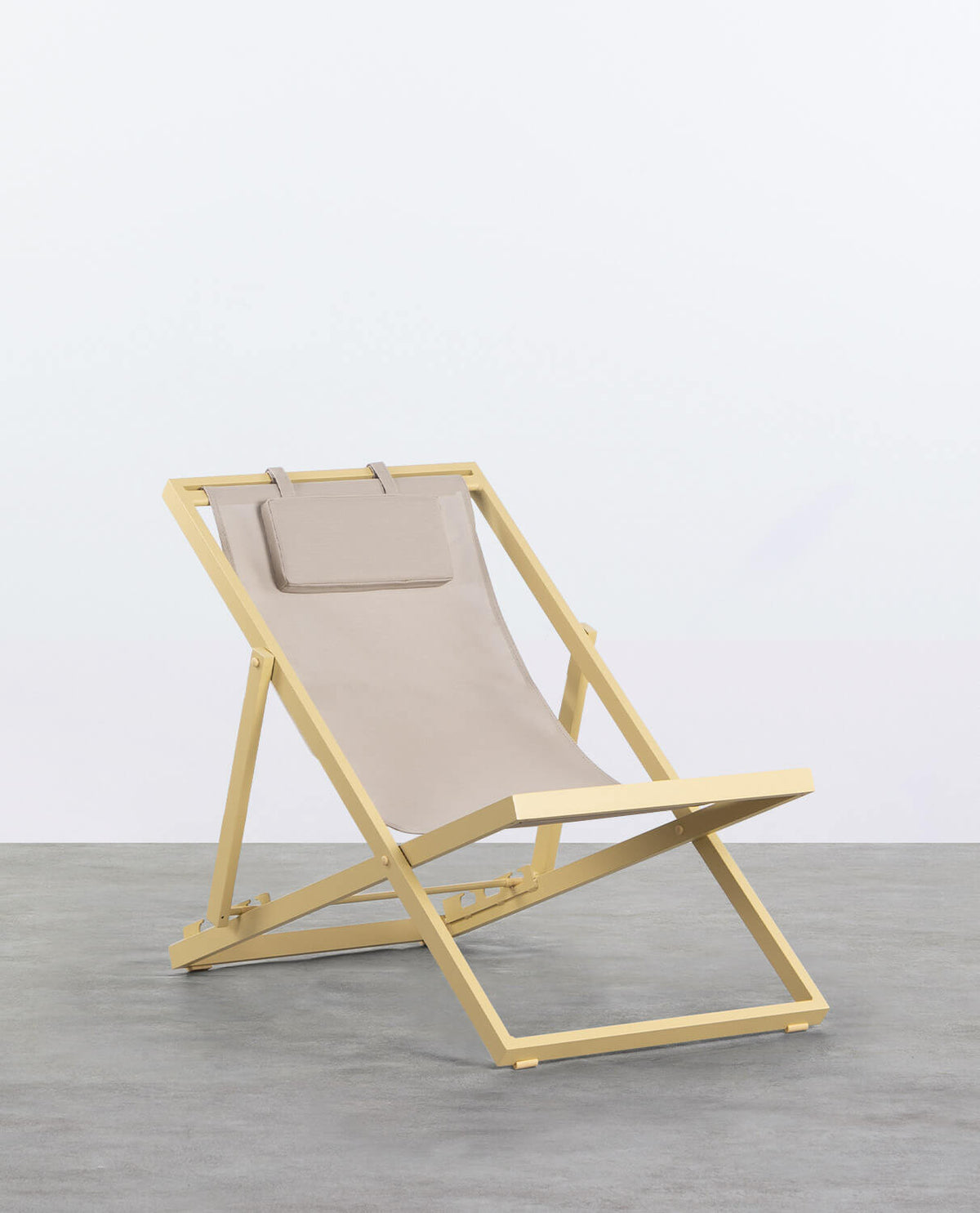 Rilas reclining aluminum lounge chair