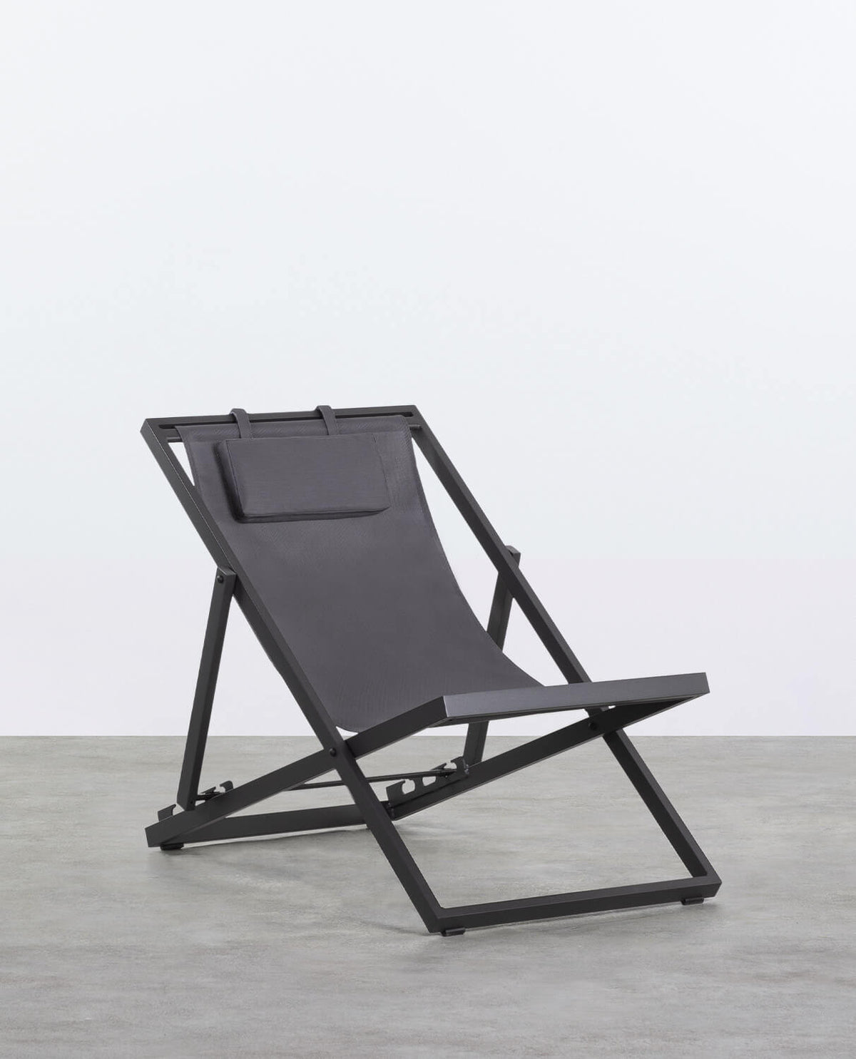 Rilas reclining aluminum lounge chair