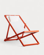 Rilas reclining aluminum lounge chair