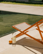 Rilas reclining aluminum lounge chair