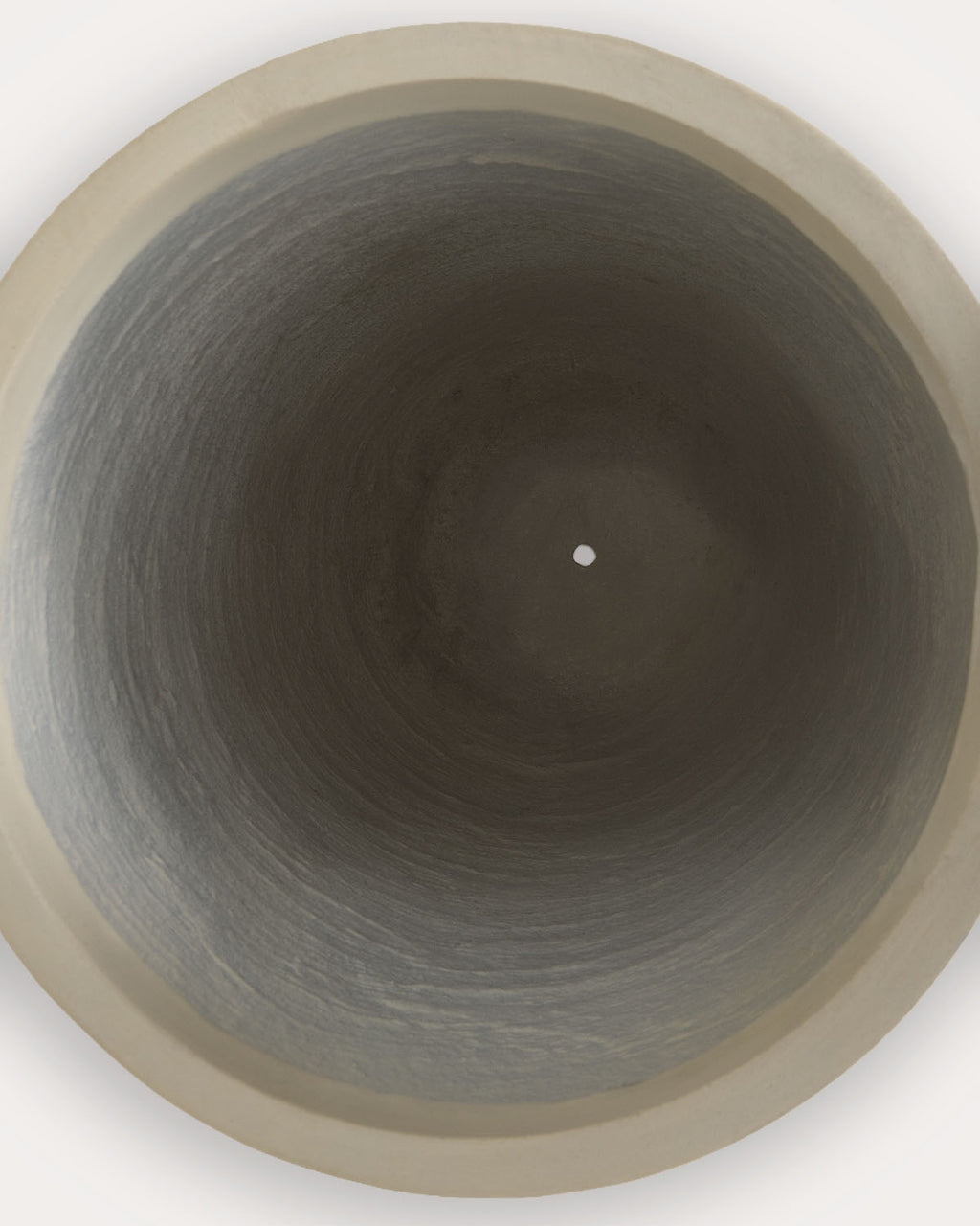 Potos high round cement plant pot
