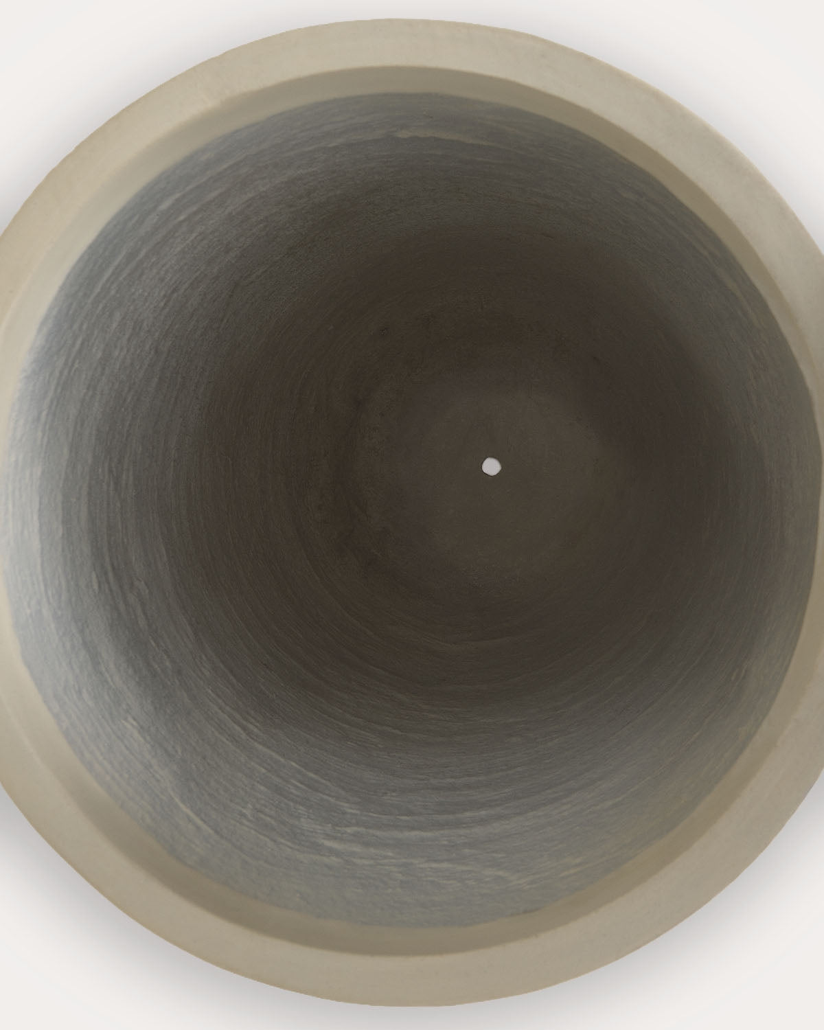 Potos high round cement plant pot
