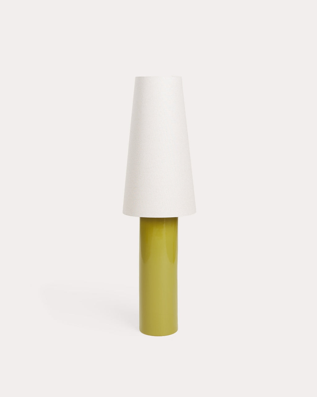 Haruo ceramic and fabric floor lamp