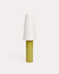 Haruo ceramic and fabric floor lamp
