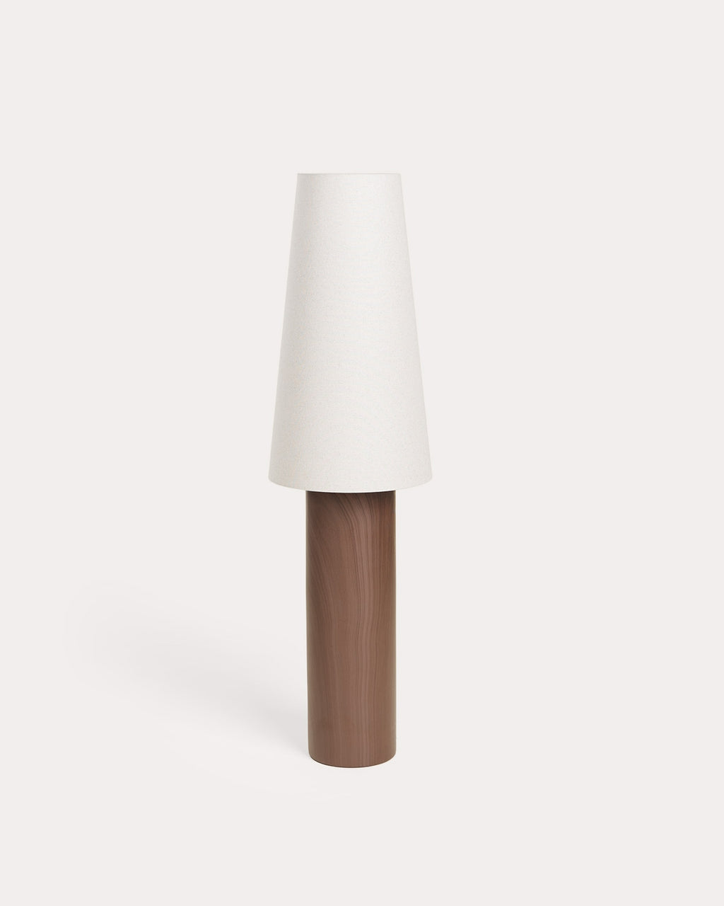 Haruo ceramic and fabric floor lamp