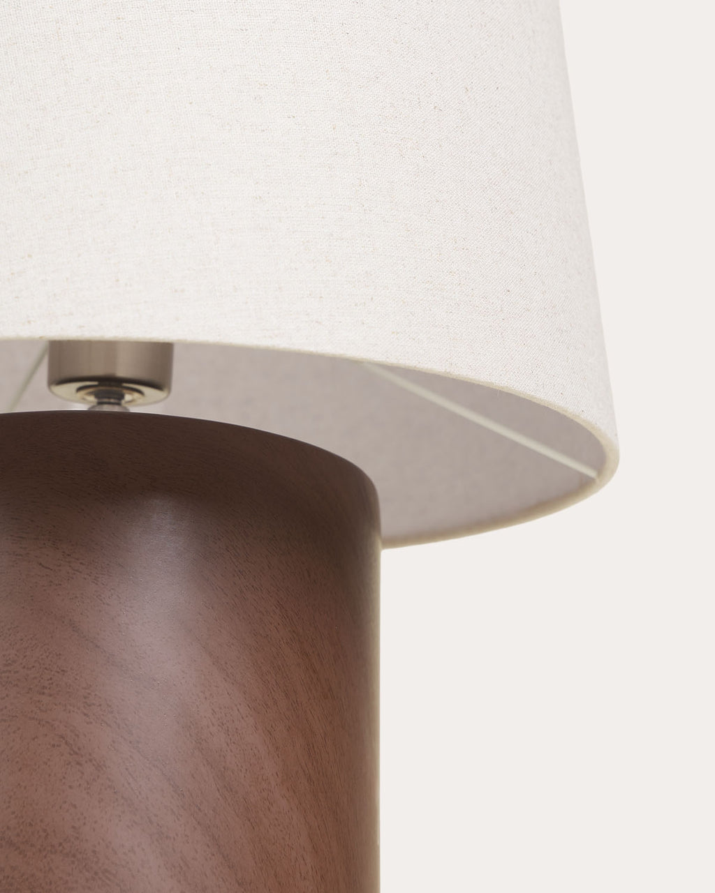 Haruo ceramic and fabric floor lamp