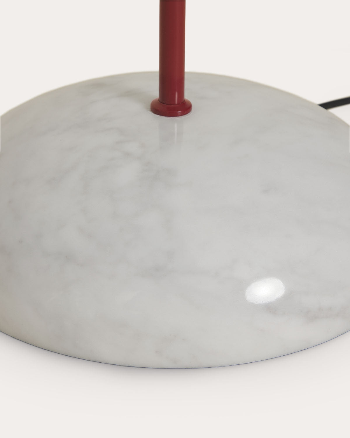 Nesy marble and metal floor lamp