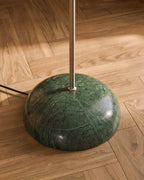Nesy marble and metal floor lamp