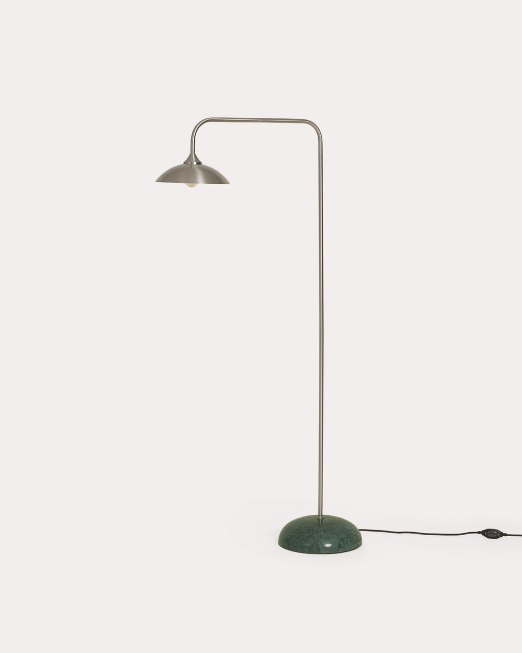 Nesy marble and metal floor lamp