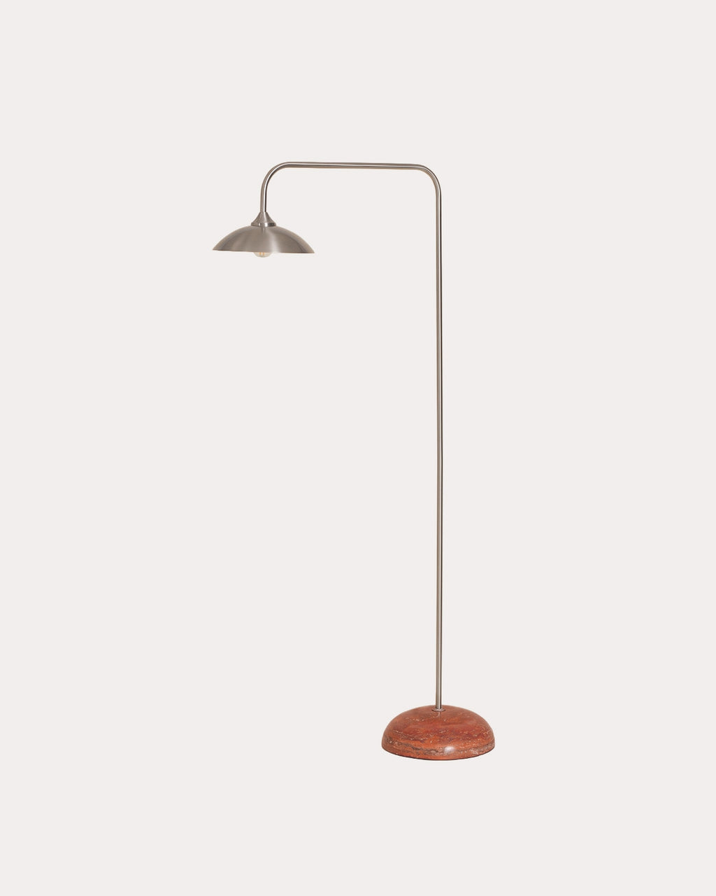 Nesy marble and metal floor lamp