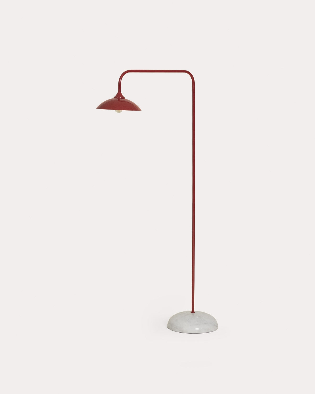Nesy marble and metal floor lamp