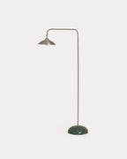 Nesy marble and metal floor lamp