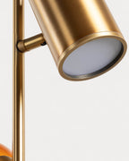 Caira metal floor lamp