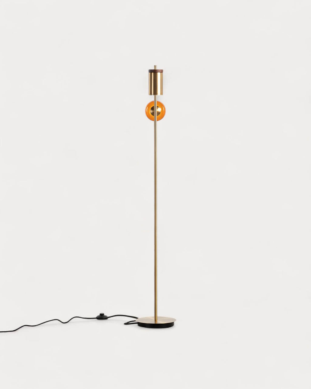 Caira metal floor lamp