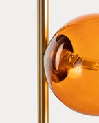 Caira metal floor lamp