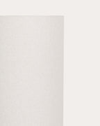 Ryota ceramic and fabric floor lamp