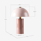 Seta metal table lamp Ø31 cm
