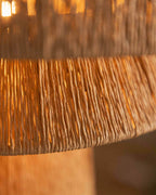 Umil Tau raffia pendant light