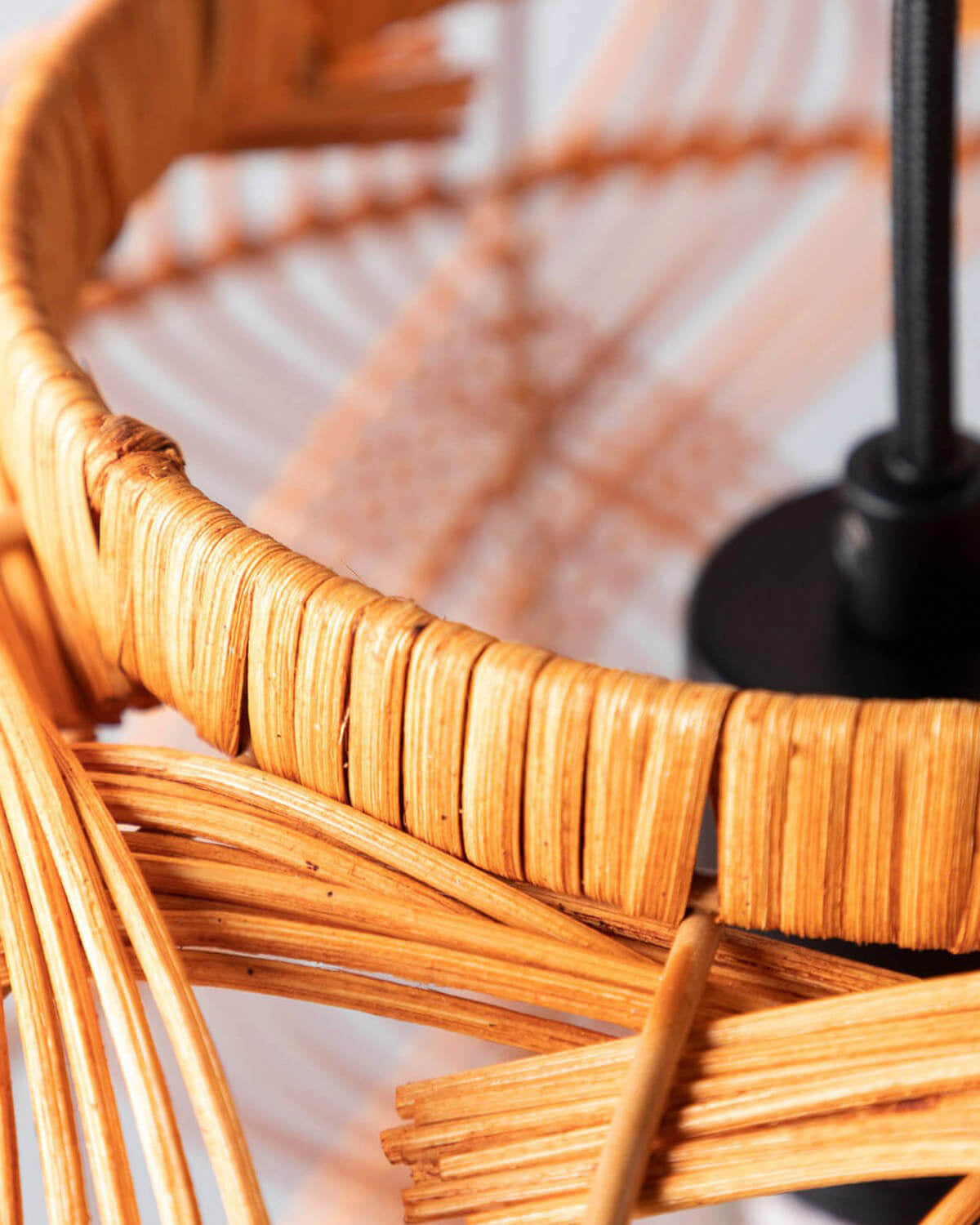 Hopp rattan pendant light Ø30 cm