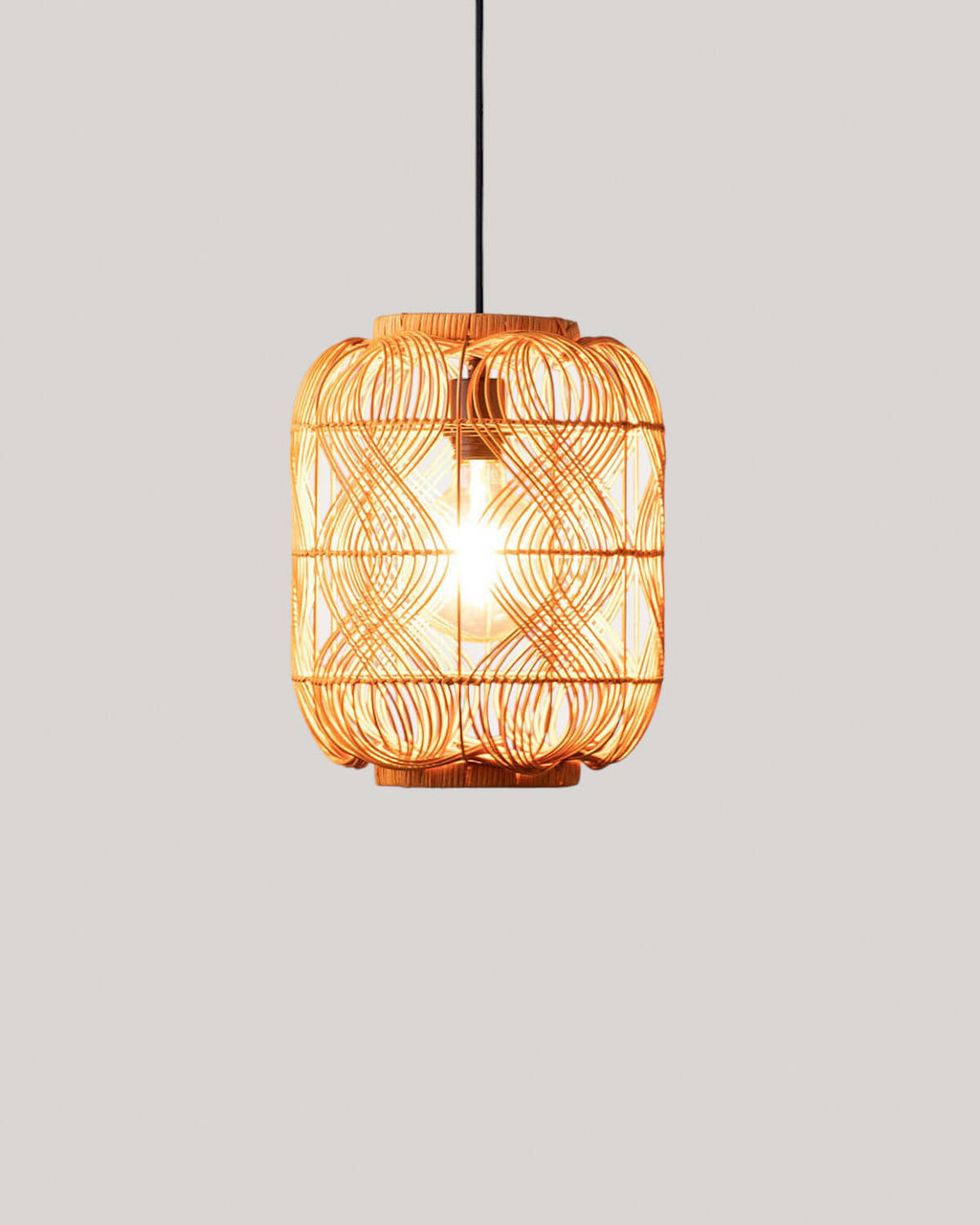 Hopp rattan pendant light Ø30 cm