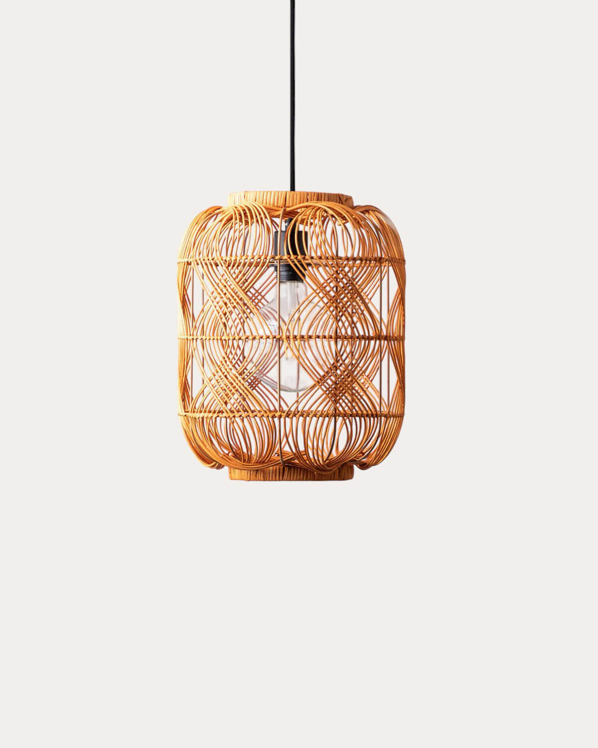 Hopp rattan pendant light Ø30 cm