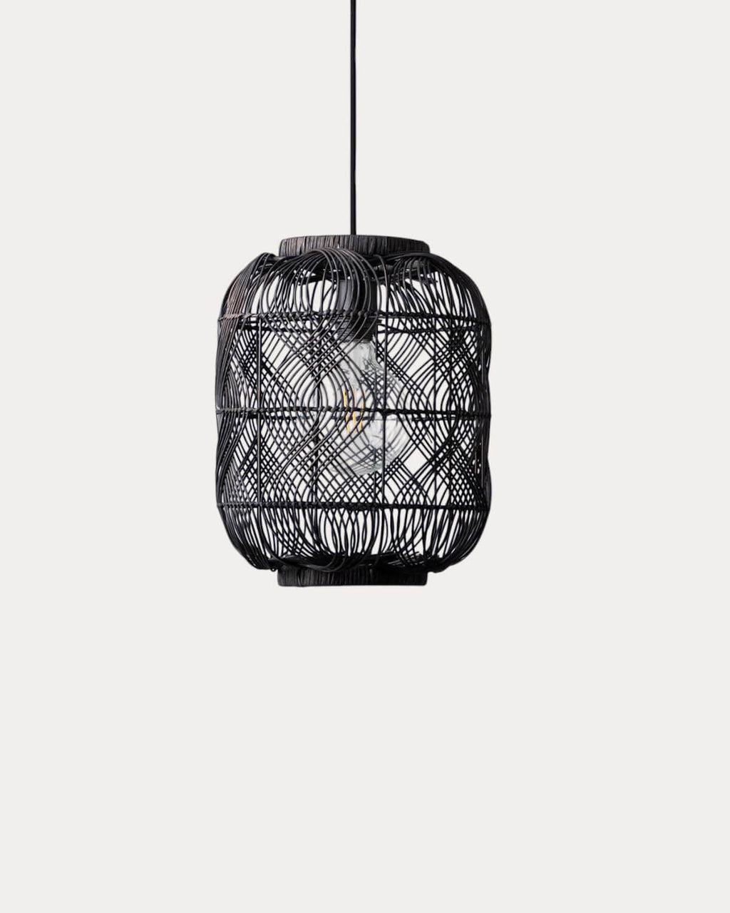 Hopp rattan pendant light Ø30 cm