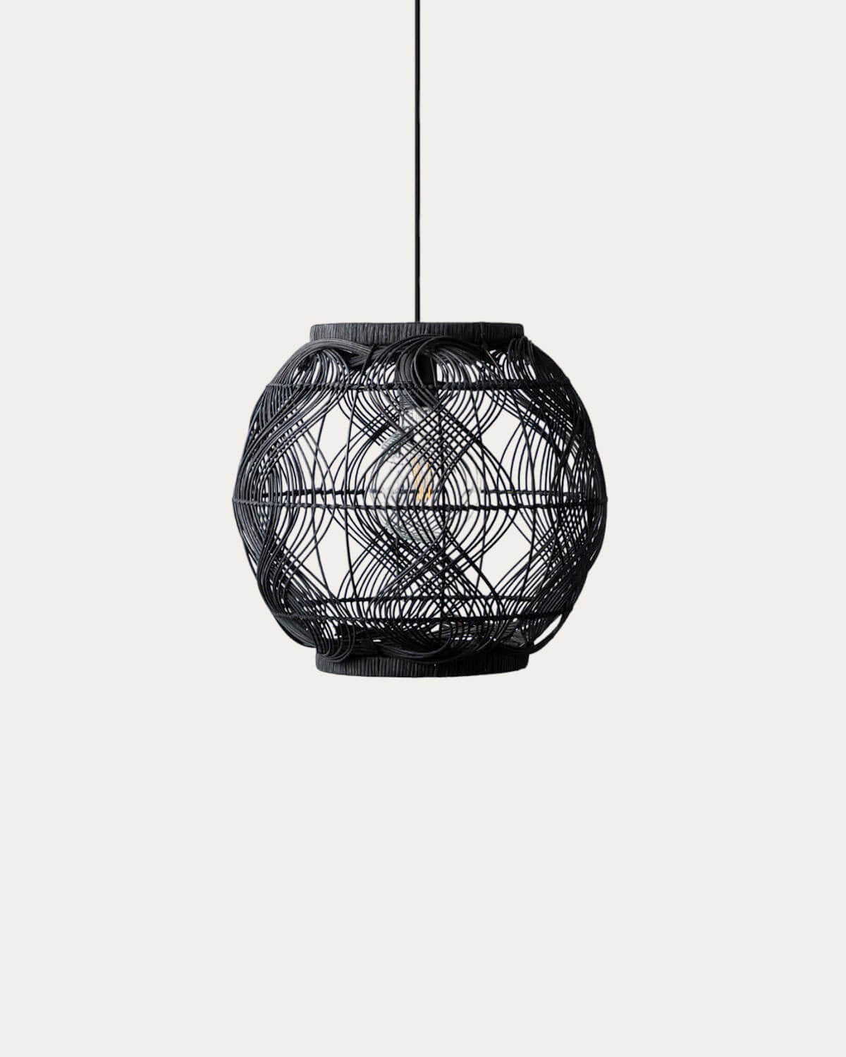 Hopp rattan pendant light Ø40 cm