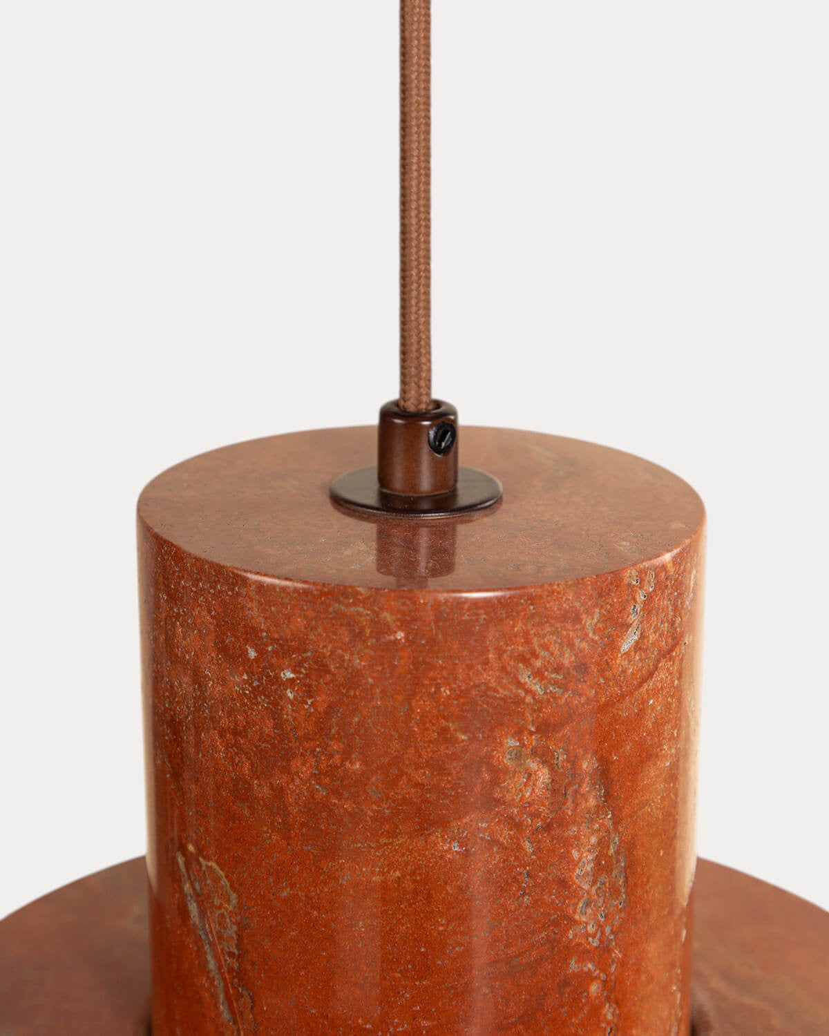 Jaylen travertine marble pendant light