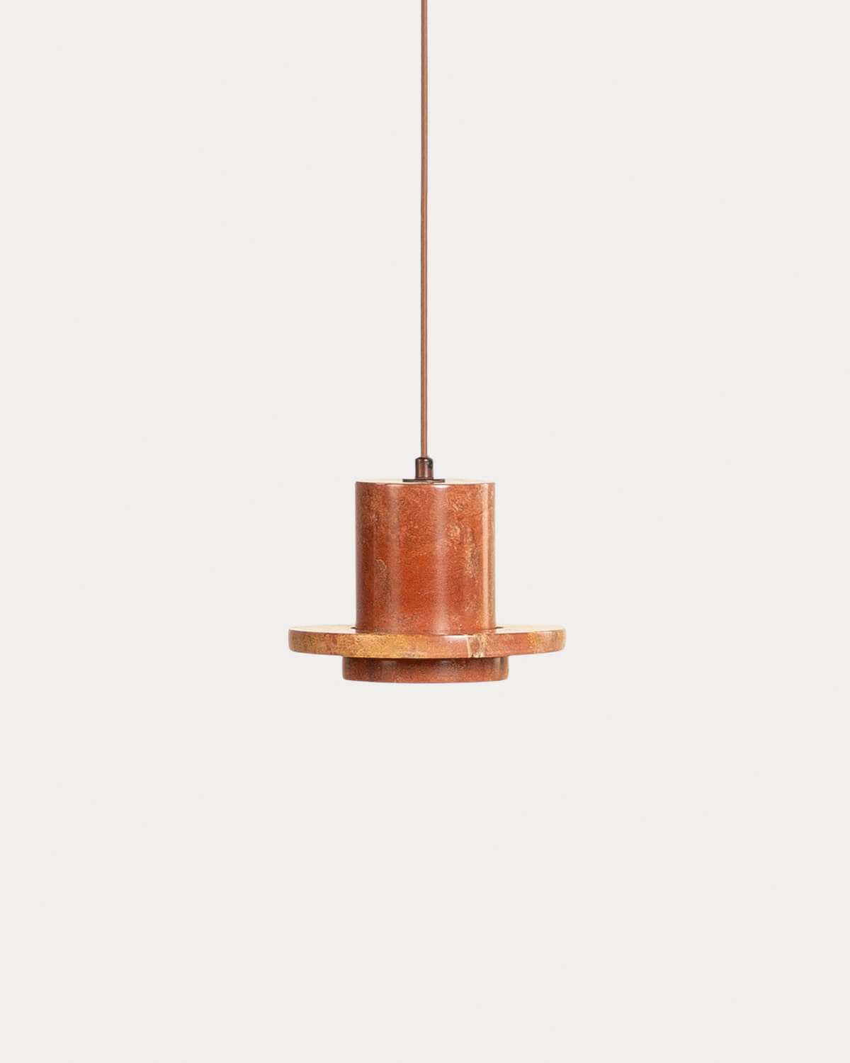 Jaylen travertine marble pendant light