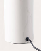 Table lamp Ø19.5 cm in metal and glass Seta Vidre